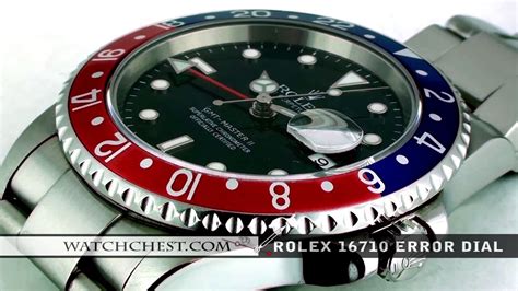 rolex gmt error dial|rolex gmt master 2 dial.